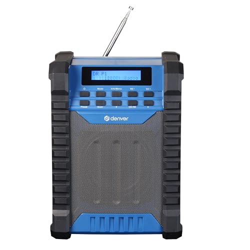 Denver DAB+/FM Baustellen-Radio/BT/Akku WRD-60