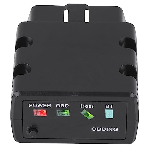 KW902 OBDII Auto Scanner Diagnosetool Fehlererkennung 3.0 für Android ABS, Metall (Schwarz)