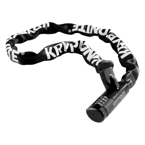 Kryptonite Keeper 790 Kettenschloss mit Kombinationsschloss - 90 cm, Sicherheitsgrad 5/10, Anti-Diebstahl Fahrradschloss mit 4-stelligem Zahlencode für Fahrräder, mit 7 mm Stahlkette