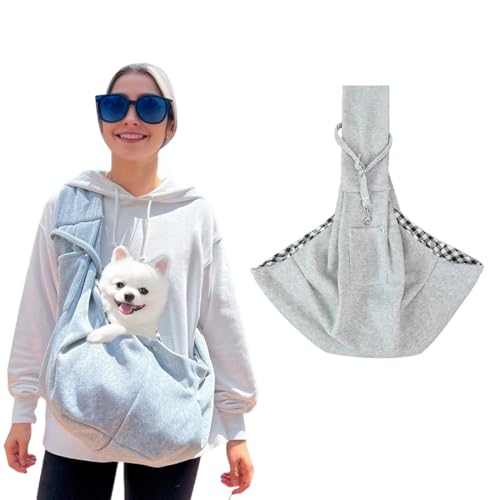 NHPY 1 Stück Tragetasche hund, Hundetragetasche, Hunde tragetasche, Tragetuch hund, Hundetragetasche bis 10kg-15kg, Hundetragetuch