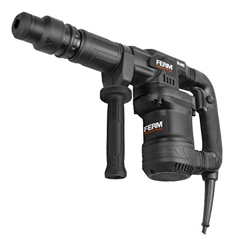 FERM HDM1040P Profi Abbruchhammer 1200W – 14 Joule - 12 Meißelpositionen