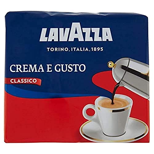 Lavazza Gemahlener Kaffee - Crema E Gusto - 1er Pack (1 x 500g)