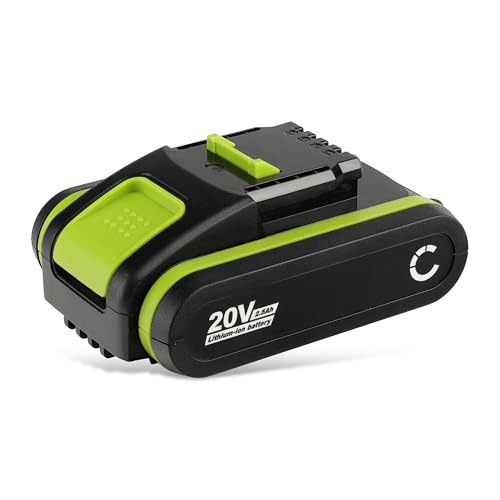 CELLONIC Akku für Worx Landroid L1500, M500, Vision M600, M500 Plus, M700, M700 Plus, S300, WR165E, WR141E, L1000, Vision L1300 Ersatzakku 20v 2500mAh/50Wh Li Ion Werkzeugakku