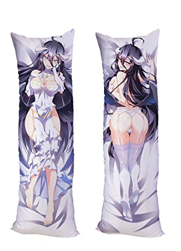GUTRYIY Overlord Albedo Kissenbezug, Pfirsichhaut, 150 x 50 cm, Shalltear Bloodfall-Kissenbezug