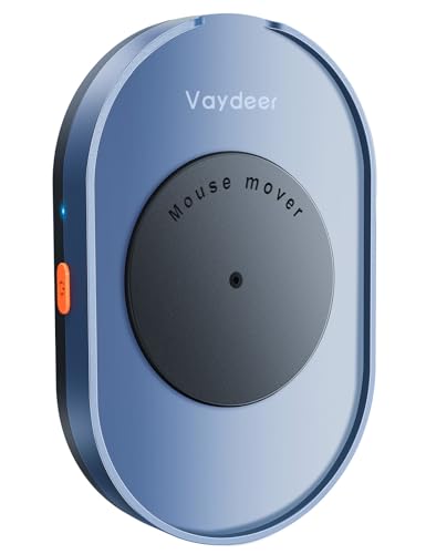VAYDEER Undetektierbarer Maus Jiggler mit ON/Off-Schalter Mouse Mover Simulator, Treiberfreie Mausbewegung, Simulation für Computer-Erwachen