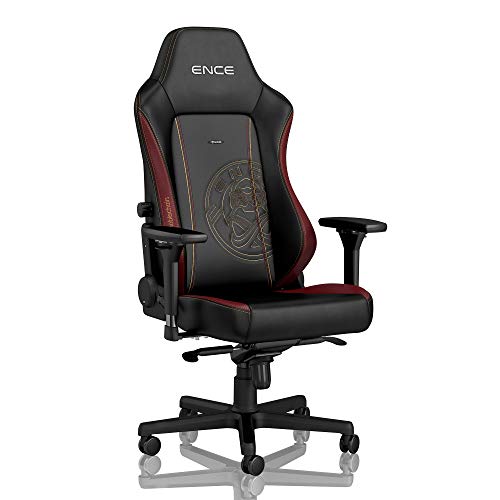 noblechairs Hero Gaming-Stuhl – PU-Kunstleder – ENCE Edition – bis zu 150 kg Benutzer – Lendenwirbelstütze – ergonomisch – Heimbürostuhl – Computer-Schreibtischstuhl