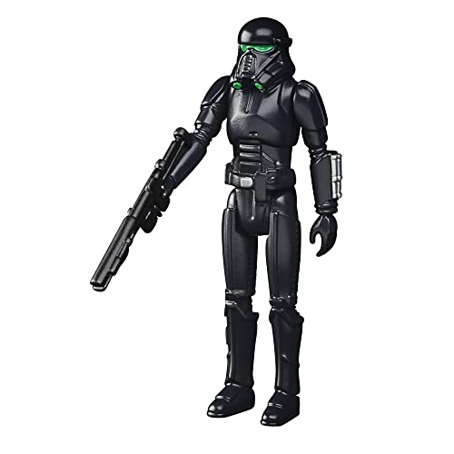 Star Wars Hasbro Retro Collection Imperial Death Trooper Toy 9.5 cm-Scale The Mandalorian Collectible Action Figure, Kids 4 and Up F4457 Multi