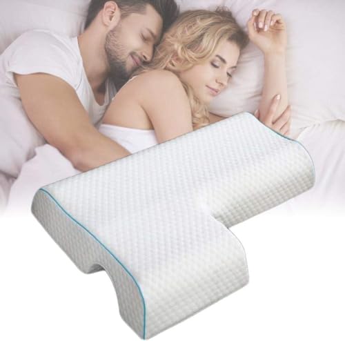 Fashionapple Rianpesn Memory-Foam-Kissen Zum Schlafen, Paarkissen, Armkissen, Atmungsaktives Gewölbtes Kuschelkissen, Slow Rebound-Druckkissen Für Armlehnen-Lordosenstütze (Rechter Arm)