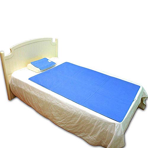 Kühlmatte Selbstkühlende Gel Pad Mat für Verbesserten Schlaf - Hilft Bei Migräne, Kopfschmerzen, Menopause, Nachtschweiß und Hitzewallungen,Re-Usable Relief, Pillow Insert Extra groß,75x120CM