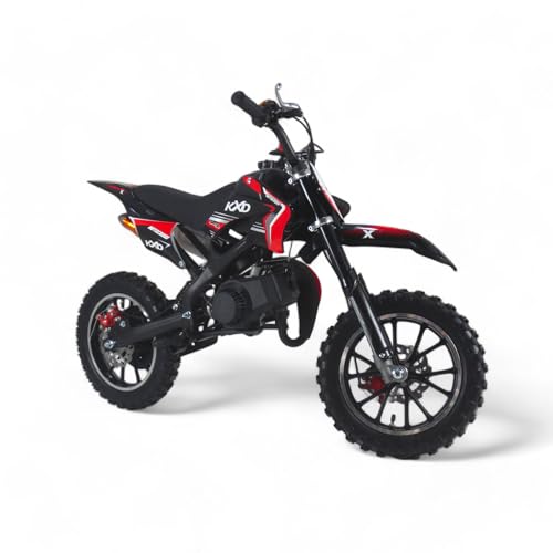 KXD 701 49ccm 2T Kinder Dirt Bike Dirtbike CrossBike Pocket Pitbike Kinderbike Rennbike Minibike Bike Pocket (KXD 701 49ccm 2T rot)