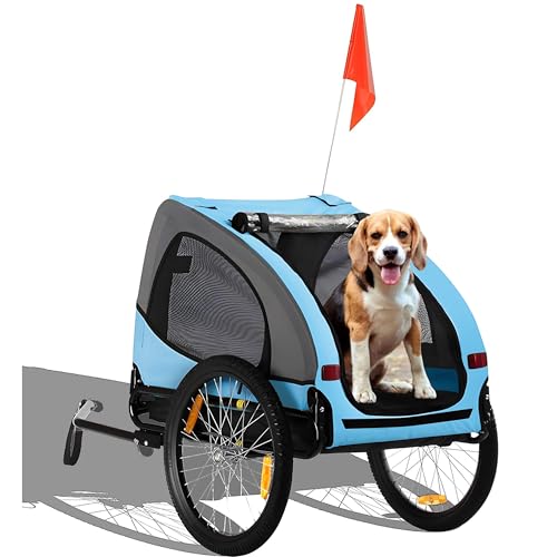 zoomundo Fahrradanhänger Hundeanhänger für Hunde-Transport Buddy
