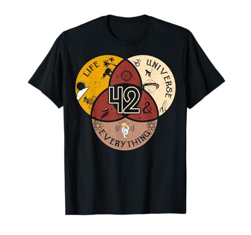 42 Is The Answer To Life Universe And Everything T-Shirt