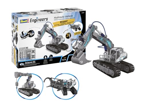 Revell Engineers 21305 Hydraulic Excavator 3in1 1:24 Elektro RC Funktionsmodell Bausatz