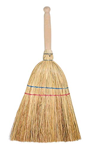 York Prestige 270 Besen Sorgo Mini, natürliche Farbe, Standard