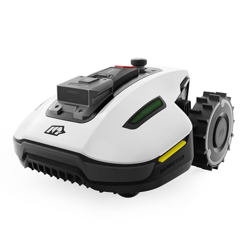 MAMMOTION YUKA Mini 500 Mähroboter, bis zu 500 m², UltraSense AI Vision und RTK, 45% Steigung, Automatische Kartierung, Kabellose Installation, Multizonenmanagement, Schnitthöhe 20-60mm