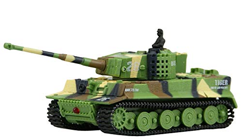 Amewi 23016 Tiger M 1:72 Ferngesteuerter Mini-Panzer, unisex, grün