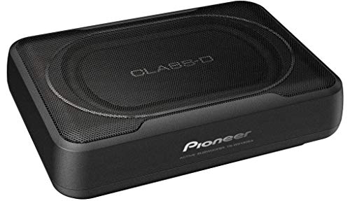 Pioneer TS-WX130EA Aktivsubwoofer, leistungsstarker Gehäuse Subwoofer mit 160 W Maximalleistung, 20 x 13 cm Subwoofer in MDF Gehäuse, IMPP Membran, schwarz, Eingangsnennleistung 50 W