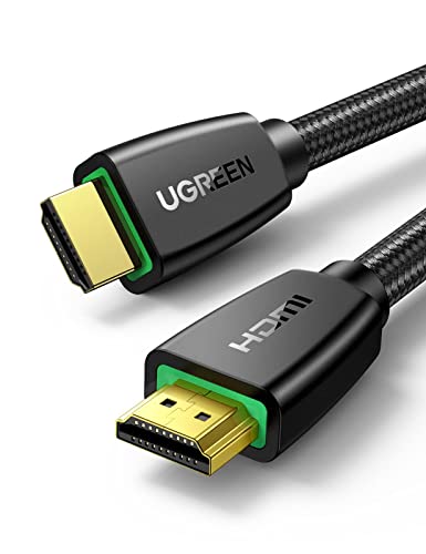 UGREEN HDMI Kabel 4K 60Hz UHD 2.0 HDMI ARC Kabel HDR 3D High Speed 18Gbps mit Ethernet vergoldet kompatibel mit TV Fernseher, Monitor, Blu-ray, PS5/PS4/PS3, Xbox Series S, Soundbar(2M