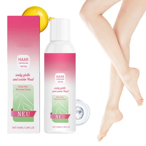 Körperhaarentfernungs-Spray, Effektive Haarentfernung Ohne Rasur Für Frauen Und Männer, Haarentfernungsschaum, Keine Hautirritationen (1)