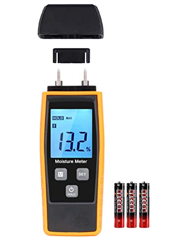 EMT01 Digital LCD Holz Messgerät Feuchtigkeit Tester Holz Detektor PW 