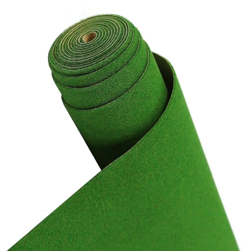 Evemodel 200 * 40 cm Modelleisenbahnrasen Rasenmatte Grasmatte Landschaftsbau Farblich Sortiert Wiesen Matte Minigarten Bonsai Dekor (Grün)