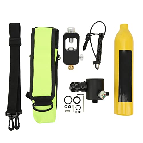Tauchflasche Mini,Pony Flasche Tauchen,Mini Tauchflasche Mit 0,5 L Kapazität,0,5 L Sauerstoffflasche Tauchen Tank Tauch Ausrüstung Tauch Zylinder Für Unterwasser Tauchgeräte,5-10 Minuten Unterwasser A