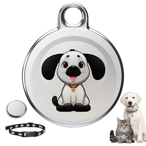 Gobesty GPS Tracker für Katzen Hunde, Mini GPS Tracker Hund Katze Ohne ABO, Wasserdicht Tracker Hund, Live-Ortung, Haustier Tracker für Kofferraum, Rucksack, Haustiere