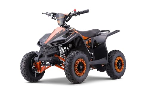 Nitro Kinderquad Cooba 49cc ATV Pullstart 6', Farbe:Orange