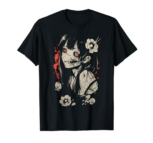 Horror Anime Manga | Japan Japanese Creepy Kawaii Goth T-Shirt
