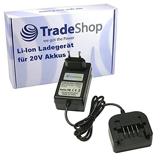 Li-Ion Akku Ladegerät für Worx WX800.9 MAX WX800E WX801.9 WX820 WX822 Worx Landroid L WR155E L1000 WR147E / Ladestation Netzteil für Akkus 20V