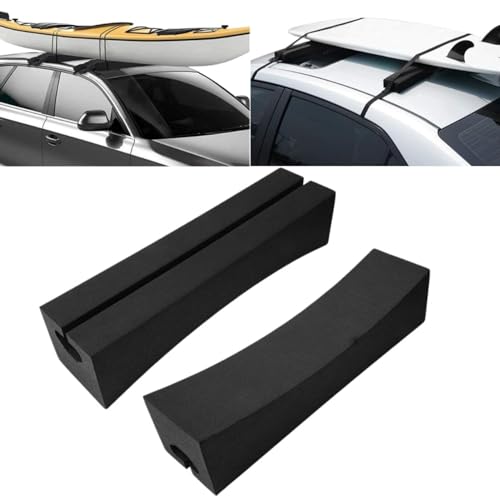 Jadeshay Dachträger, Dachgepacktrager Auto Universal Auto Dachträger Tragbare Schnellmontage Dachträger im Freien für Surfbrett Kajak Stand-up-Paddel