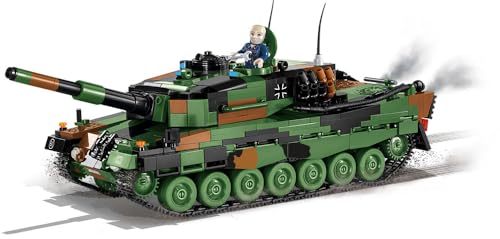 COBI Kleiner Armeepanzer Museum Leopard 2 A4, Mehrfarbig