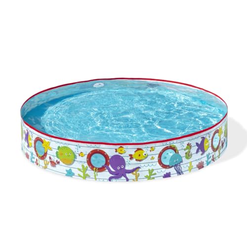 Bestway FillN Fun Planschbecken, Unterwasserwelt, 152 x 25 cm