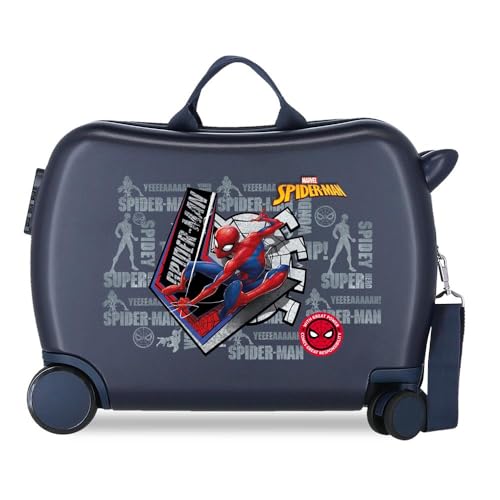 Marvel Great Power Kinderkoffer, 50 x 38 x 20 cm, Marine