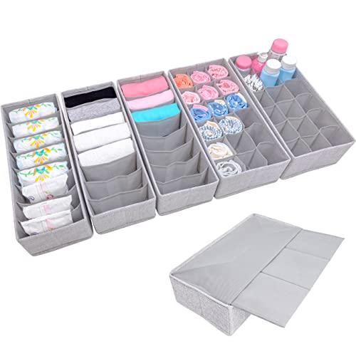 SIMPLE JOY® HEMNES Organizer für ikea Kommode; DAS ORIGINAL; passgenau; Stabiler Boden; Schubladen Ordnungssystem für Wickelbedarf, Kinderkleidung, Socken, Unterwäsche; 5er Set