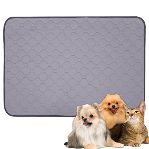 MOAZIFI Hundedecke Auto Wasserdicht 60 x 47 cm - Welpenunterlagen Waschbar, Antirutsch Hundematte für Sofa, Reisen und Training