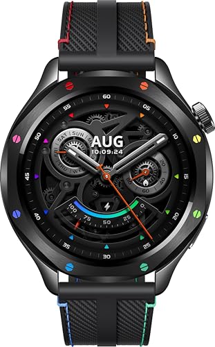 Xiaomi Watch S4 Rainbow – 1.43' AMOLED, 2200 Nits, 15 Tage Akku, 5ATM Wasserfest, Herzfrequenz & SPO₂-Sensor, Bluetooth 5.3, Aluminiumgehäuse