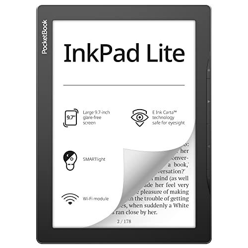 Pocketbook InkPad Lite grau E-Reader E-Book Reader 9,7 Zoll E-Ink SMARTlight 8GB