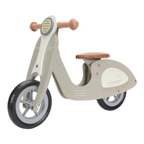 Little Dutch 8003 FSC Holz Laufrad Roller - Olive