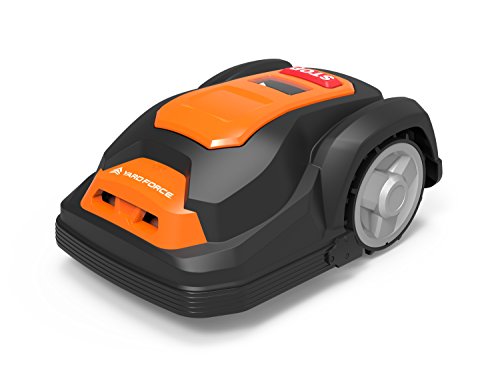 YardForce SA600H Mähroboter – Selbstfahrender Rasenmäher Roboter mit Begrenzungsdraht & Touch Display – Akku Rasenroboter für bis zu 600m² Rasen & 50% Steigung