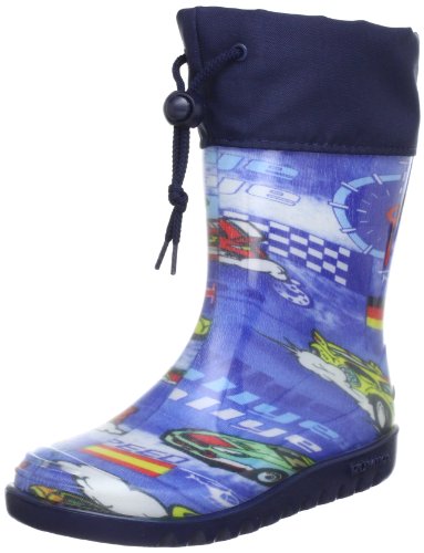Romika Unisex-Kinder Ronny Gummistiefel, Blau (royal-bunt 507)