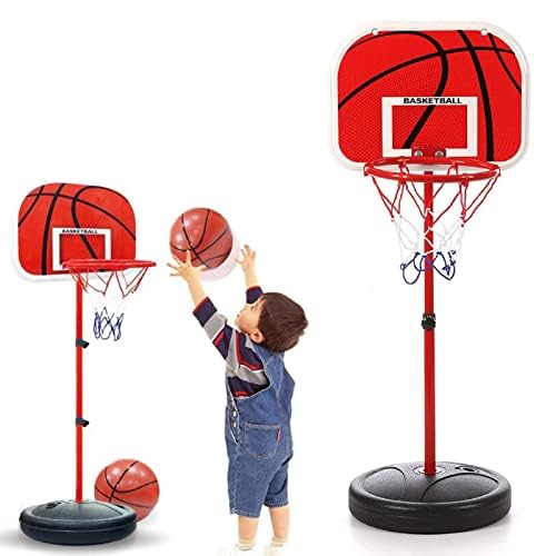 Shoze Basketballkorb Ständer Basketballständer Höhenverstellbar 63-150cm Basketball Backboard Hoop Set