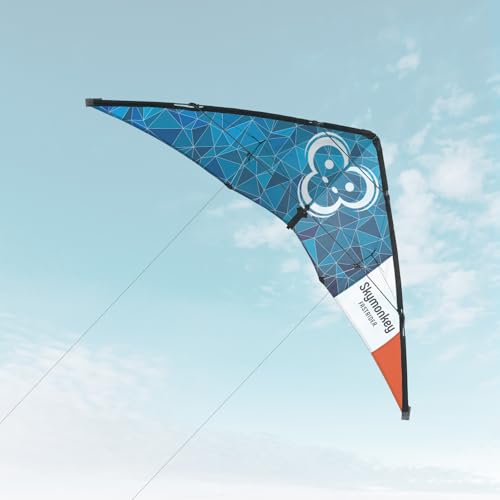 Skymonkey Fastrider Lenkdrachen für Jugendliche und Erwachsene, 2-Leiner Lenkdrache, Spannweite: 127cm - Galaxyblue