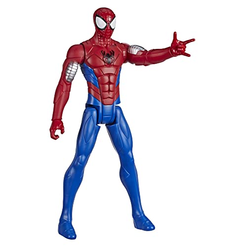 Marvel Spider-Man: Titan Hero Serie Armored Spider-Man, 30 cm große Superhelden Action-Figur