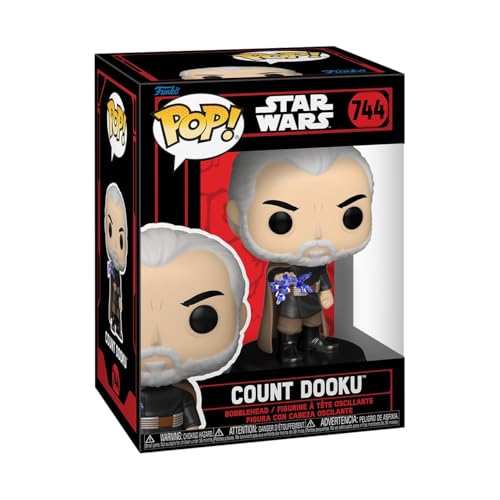 Funko Pop! Star Wars: Star Wars Darkside - Count Dooku - Vinyl-Sammelfigur - Geschenkidee - Offizielle Handelswaren - Spielzeug Für Kinder und Erwachsene - Movies Fans - Modellfigur Für Sammler