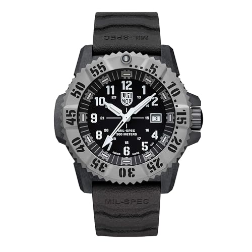 Luminox Herren Analog Automatik Uhr mit Gummi Armband XL.3351.Set
