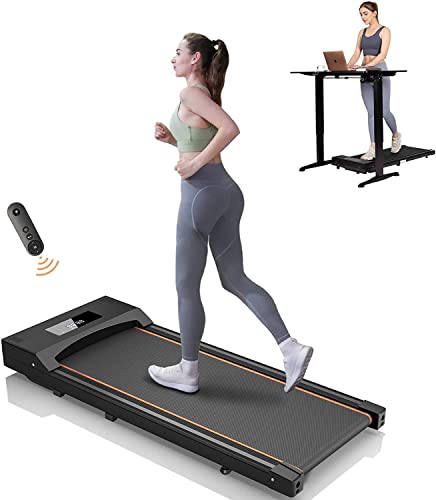 TODO Laufband, Walking Pad, Laufband Schreibtisch, Laufband für Zuhause, 1-8 km/h Geschwindigkeit, 550W Motor mit Fernbedienung und LCD-Anzeige(Maximalgewicht 110 kg)