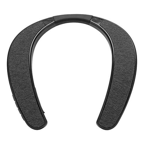 Bluetooth Lautsprecher mit Nackenbügel, Leichter Nackenlautsprecher Bluetooth Wireless, Tragbarer Lautsprecher mit Unterstützung für Freisprecheinrichtung/Mikrofon/TF Karte, für