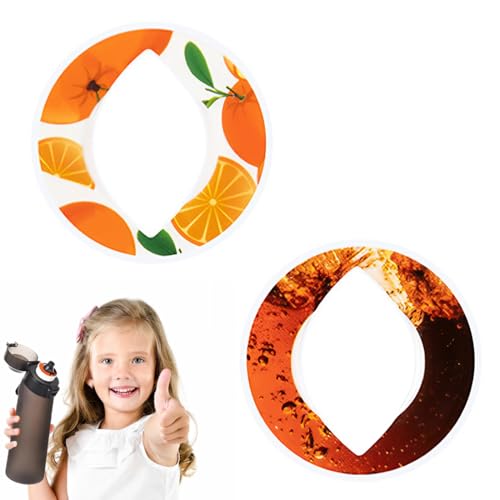 DEZP 2 Stuck Water Bottle Flavour Pods,Fruchtgeschmack Pods,Trinkflasche Pods,Wasserflaschen Flavour Pods,Water Bottle Flavour Pods Für Wasserbecher,Fitnessstudio,Outdoor