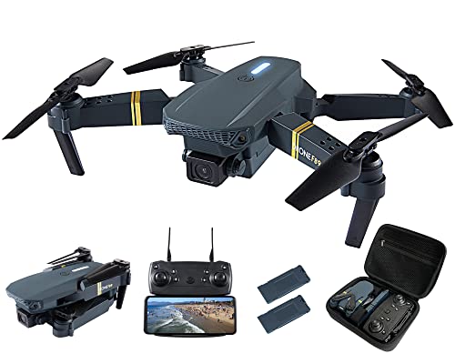 CHUBORY F89 Drohne für Anfänger 40+ Minuten Langflugzeit WiFI FPV mit Kamera für Erwachsene-Kinder 1080P HD 120°Weitwinkel Quadcopter mit Optischer Flusspositionierung(2 Akkus)
